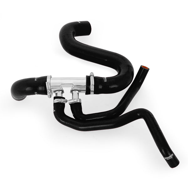 Mishimoto MMHOSE-MUS8-15LBK Ford Mustang GT Silicone Lower Radiator Hose, 2015+, Black - Truck Part Superstore