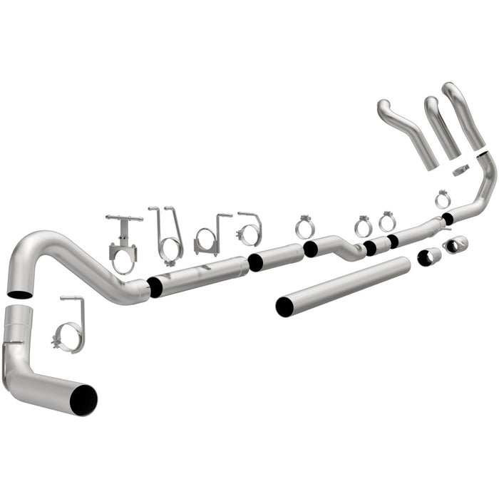 MagnaFlow Exhaust Products 18945 Aluminized Custom Builder Pipe Kit Diesel 4in. Turbo-Back - Truck Part Superstore