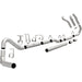 MagnaFlow Exhaust Products 18945 Aluminized Custom Builder Pipe Kit Diesel 4in. Turbo-Back - Truck Part Superstore