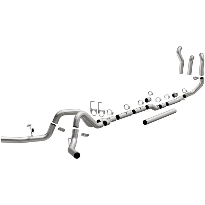 MagnaFlow Exhaust Products 18952 Aluminized Custom Builder Pipe Kit Diesel 4in. Turbo-Back - Truck Part Superstore