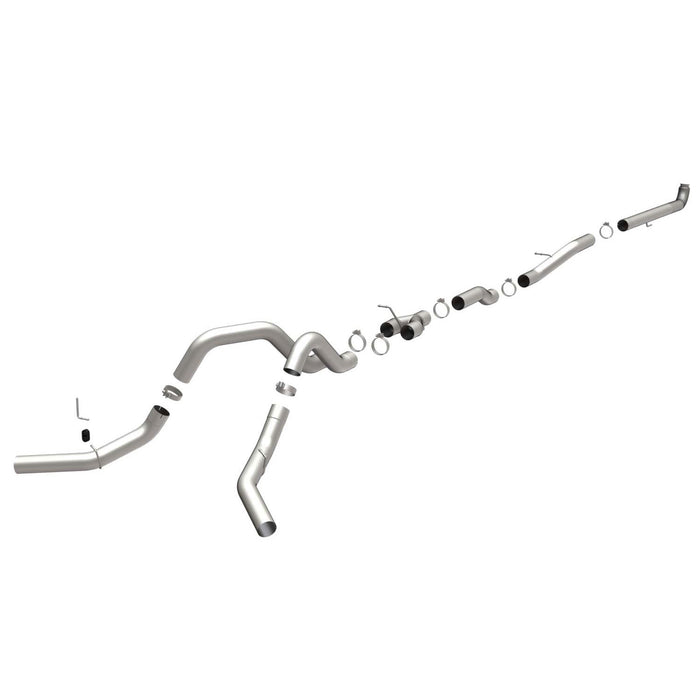MagnaFlow Exhaust Products 18981 Aluminized Custom Builder Pipe Kit Diesel 4in. Downpipe-Back - Truck Part Superstore