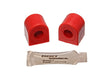Energy Suspension 18.5102R Sway Bar Bushing Set; Red; Rear; Bar Dia. 15mm; Performance Polyurethane; - Truck Part Superstore