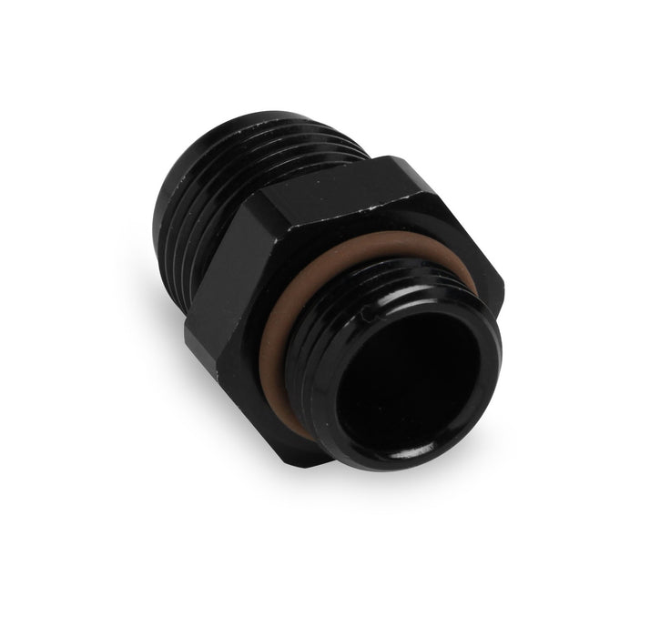 Quick Fuel Technology 19-1000QFT Fuel Fitting; -8AN O-Ring Male To -10AN Male Inlet; Black Anodized Aluminum; - Truck Part Superstore