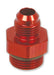 Quick Fuel Technology 19-106QFT Fuel Fitting; -8AN Bowl Thread To -6AN O-Ring; Red Anodized Aluminum; - Truck Part Superstore