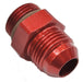 Quick Fuel Technology 19-108QFT Fuel Fitting; -8AN O-Ring To -8AN Pipe; Anodized Aluminum; - Truck Part Superstore