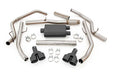 Rough Country 96011 Dual Cat-Back Exhaust System w/Black Tips 19-20 Silverado 1500 5.3 Liter Rough Country - Truck Part Superstore