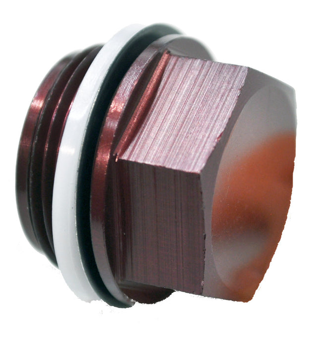 Quick Fuel Technology 19-20QFT Fuel Bowl Plug; 7/8 -20; Fuel Bowl Plug; Red; - Truck Part Superstore