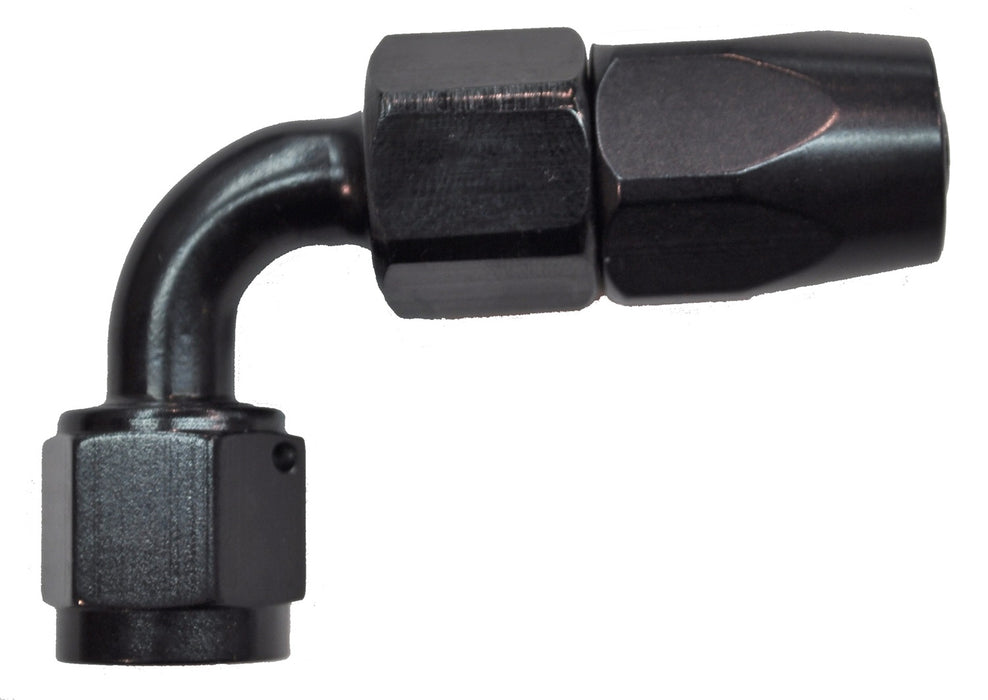 Quick Fuel Technology 19-301QFT Hose End; #6 AN; 90 Degree; Black; - Truck Part Superstore