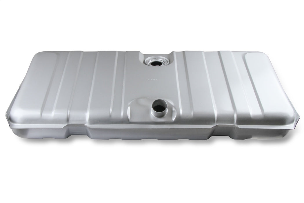 Holley 19-501 Sniper Fuel Tank; Rear; Stock Replacement; 18 Gallon; Galvanized Steel Finish; - Truck Part Superstore
