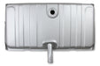 Holley 19-502 Sniper Fuel Tank; Rear; Stock Replacement; 18 Gallon; Silver Finish; - Truck Part Superstore