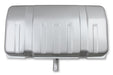 Holley 19-502 Sniper Fuel Tank; Rear; Stock Replacement; 18 Gallon; Silver Finish; - Truck Part Superstore