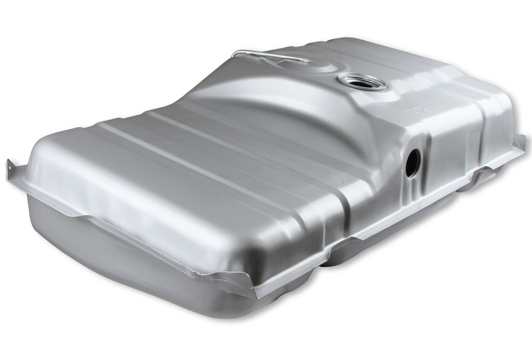 Holley 19-504 Sniper Fuel Tank; Rear; Stock Replacement; 18 Gallon; Galvanized Steel Finish; - Truck Part Superstore