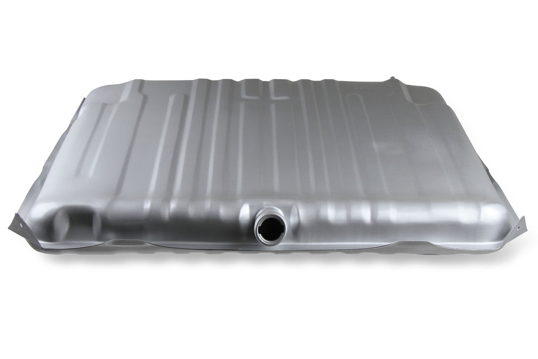 Holley 19-505 Sniper Fuel Tank; Rear; Stock Replacement; 24 Gallon; Silver Finish; - Truck Part Superstore