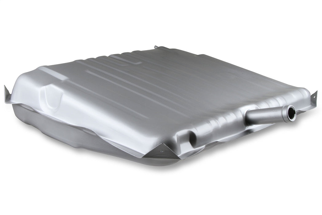 Holley 19-505 Sniper Fuel Tank; Rear; Stock Replacement; 24 Gallon; Silver Finish; - Truck Part Superstore