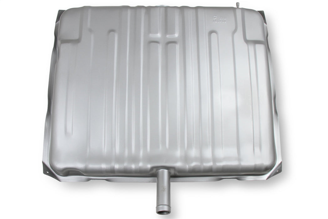 Holley 19-505 Sniper Fuel Tank; Rear; Stock Replacement; 24 Gallon; Silver Finish; - Truck Part Superstore