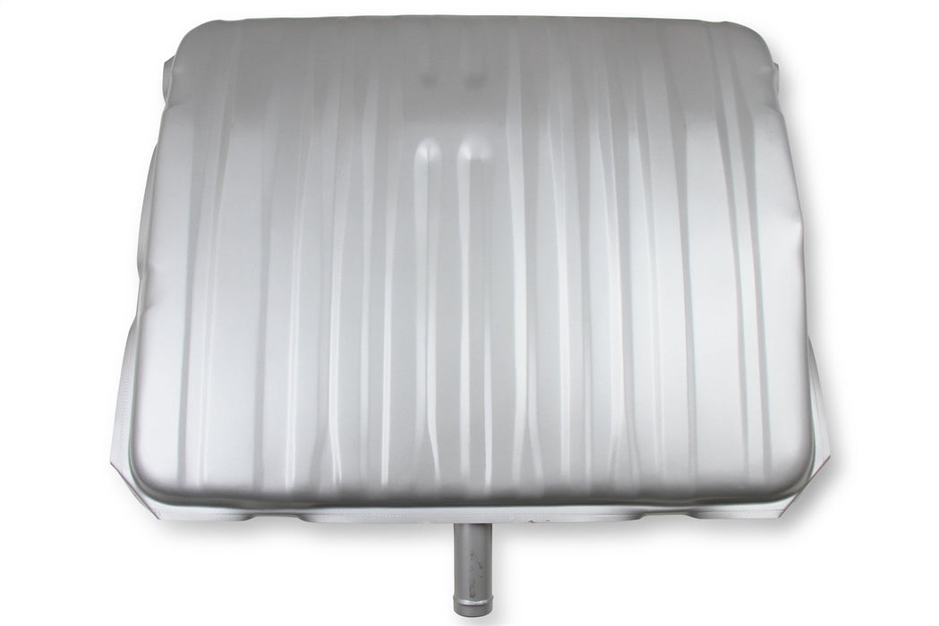 Holley 19-505 Sniper Fuel Tank; Rear; Stock Replacement; 24 Gallon; Silver Finish; - Truck Part Superstore