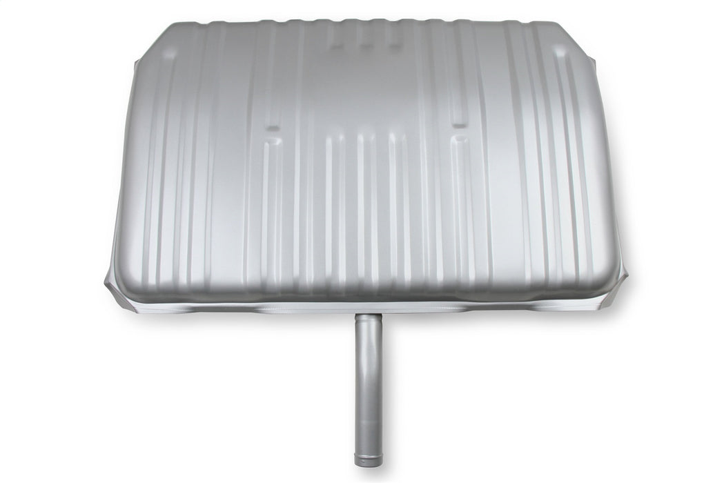 Holley 19-506 Sniper Fuel Tank; Rear; Stock Replacement; 24 Gallon; Silver Finish; - Truck Part Superstore