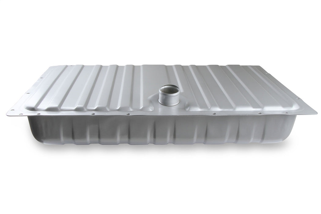 Holley 19-507 Sniper Fuel Tank; Rear; Stock Replacement; 16 Gallon; Silver Finish; - Truck Part Superstore