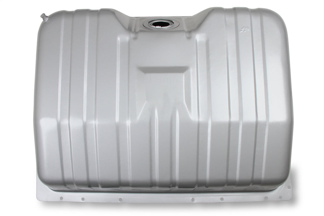 Holley 19-507 Sniper Fuel Tank; Rear; Stock Replacement; 16 Gallon; Silver Finish; - Truck Part Superstore