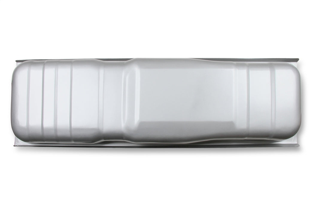 Holley 19-511 Sniper Fuel Tank; Rear; Stock Replacement; 16 Gallon; Silver Finish; - Truck Part Superstore