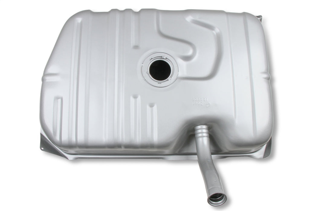 Holley 19-512 Sniper Fuel Tank; Rear; Stock Replacement; 16 Gallon; Silver Finish; - Truck Part Superstore