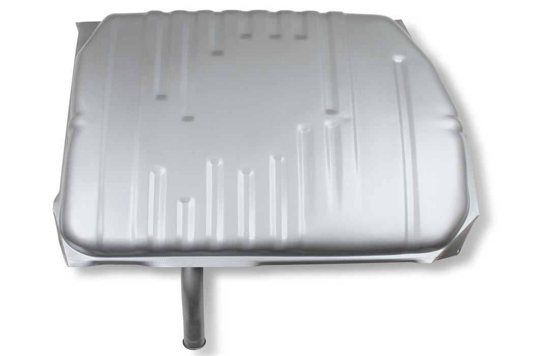 Holley 19-512 Sniper Fuel Tank; Rear; Stock Replacement; 16 Gallon; Silver Finish; - Truck Part Superstore