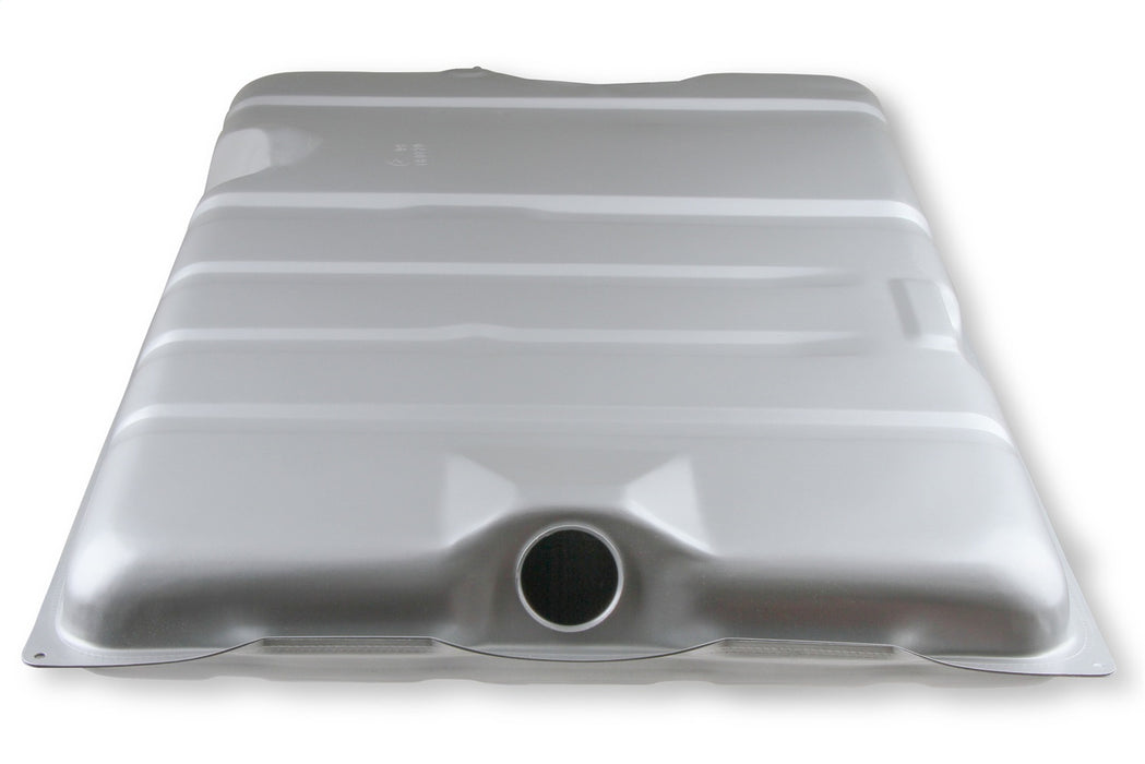 Holley 19-515 Sniper Fuel Tank; Rear; Stock Replacement; 18 Gallon; Silver Finish; - Truck Part Superstore