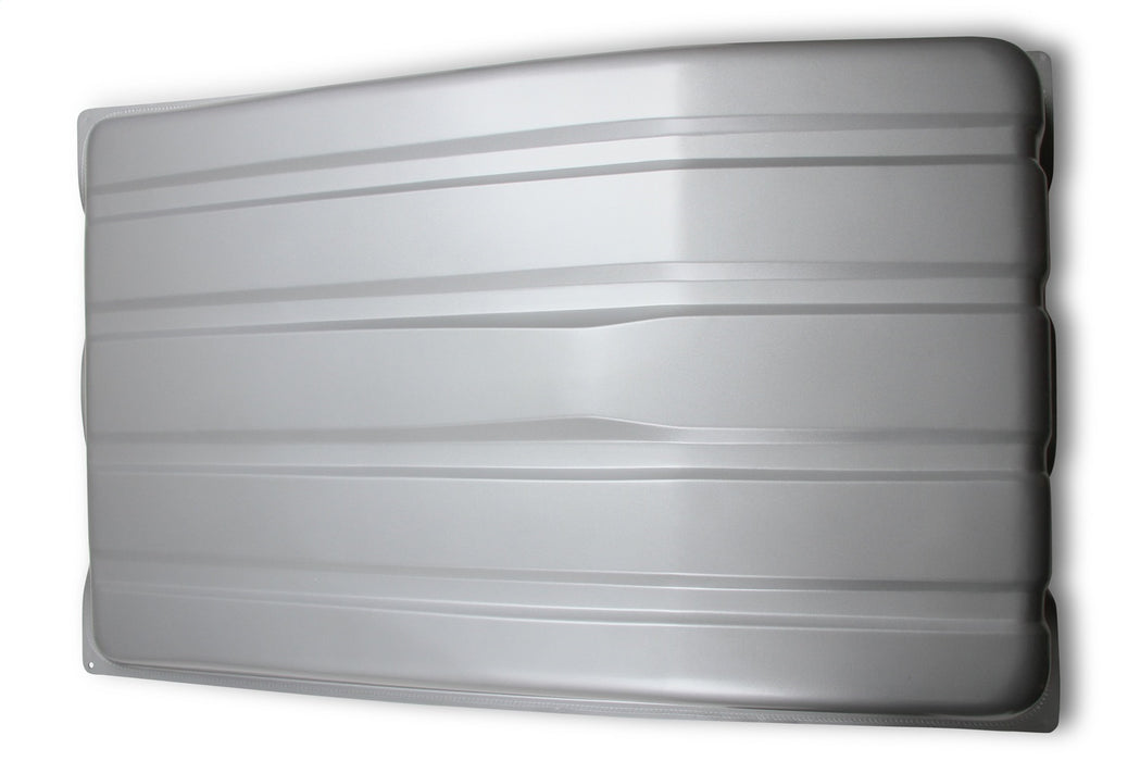 Holley 19-515 Sniper Fuel Tank; Rear; Stock Replacement; 18 Gallon; Silver Finish; - Truck Part Superstore