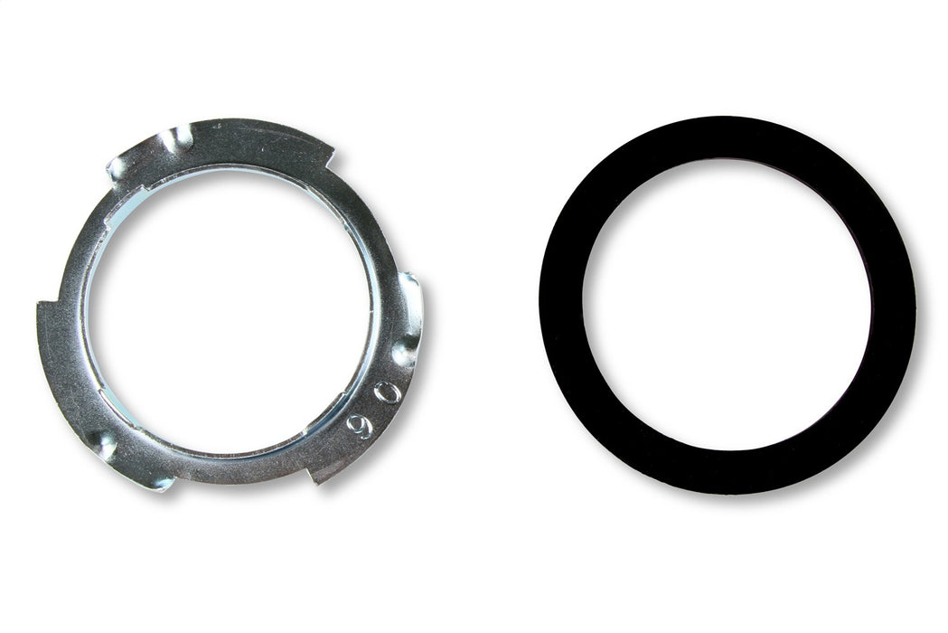 Holley 19-515 Sniper Fuel Tank; Rear; Stock Replacement; 18 Gallon; Silver Finish; - Truck Part Superstore