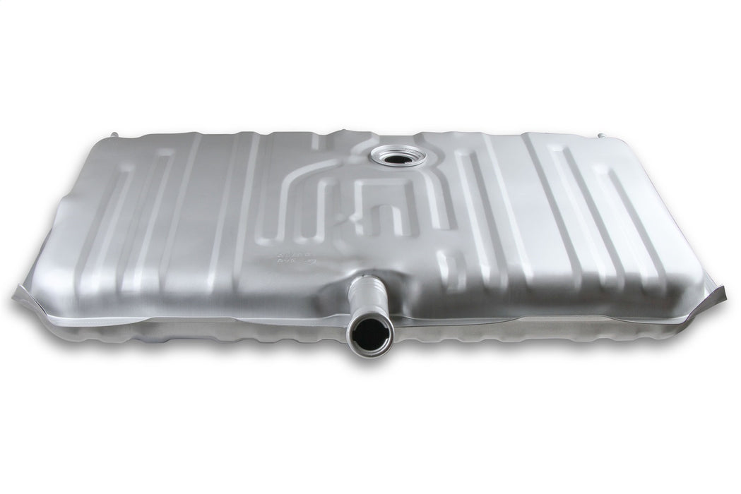 Holley 19-516 Sniper Fuel Tank; Rear; Stock Replacement; 18 Gallon; Silver Finish; - Truck Part Superstore
