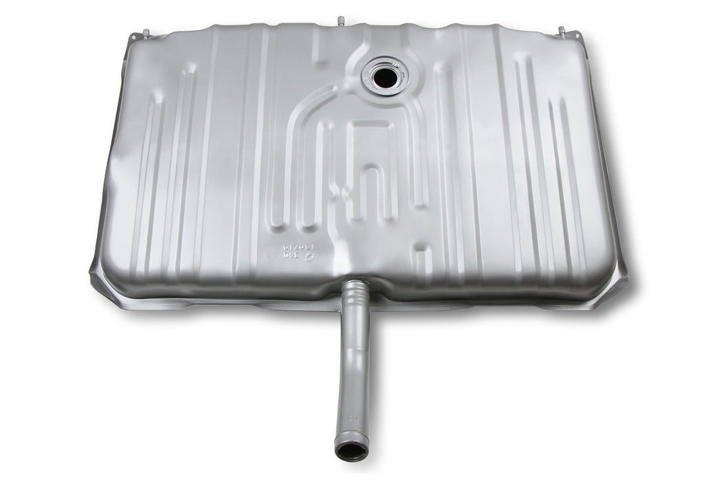 Holley 19-516 Sniper Fuel Tank; Rear; Stock Replacement; 18 Gallon; Silver Finish; - Truck Part Superstore