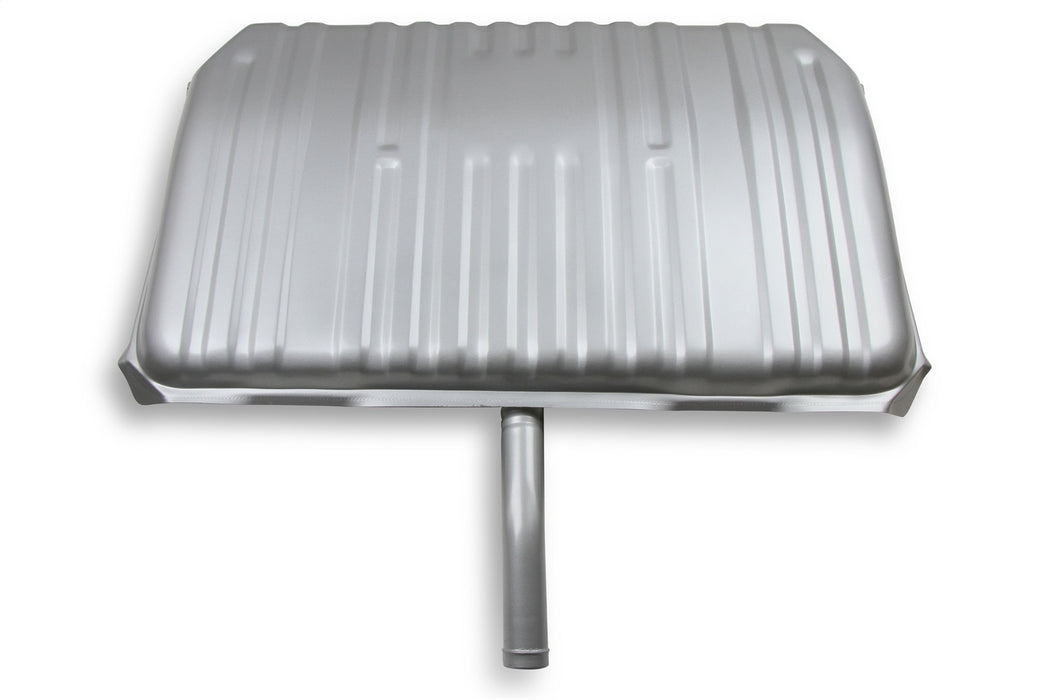 Holley 19-516 Sniper Fuel Tank; Rear; Stock Replacement; 18 Gallon; Silver Finish; - Truck Part Superstore