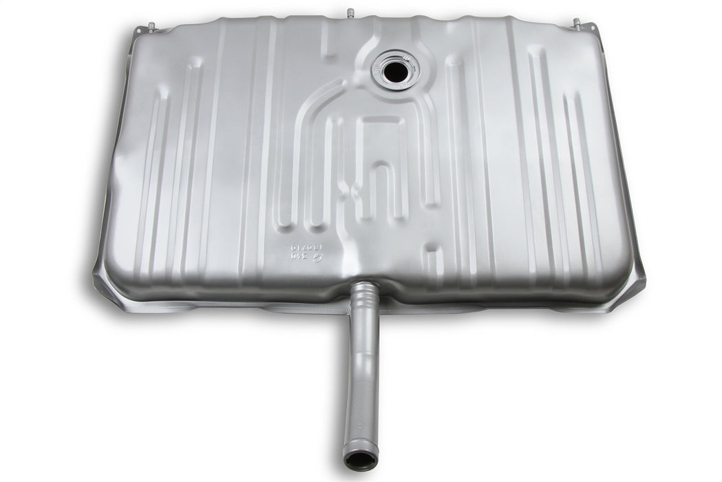 Holley 19-517 Sniper Fuel Tank; Rear; Stock Replacement; 18 Gallon; Silver Finish; - Truck Part Superstore
