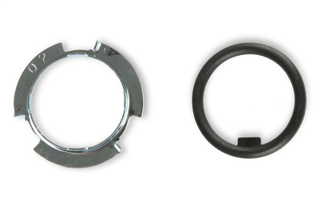 Holley 19-517 Sniper Fuel Tank; Rear; Stock Replacement; 18 Gallon; Silver Finish; - Truck Part Superstore