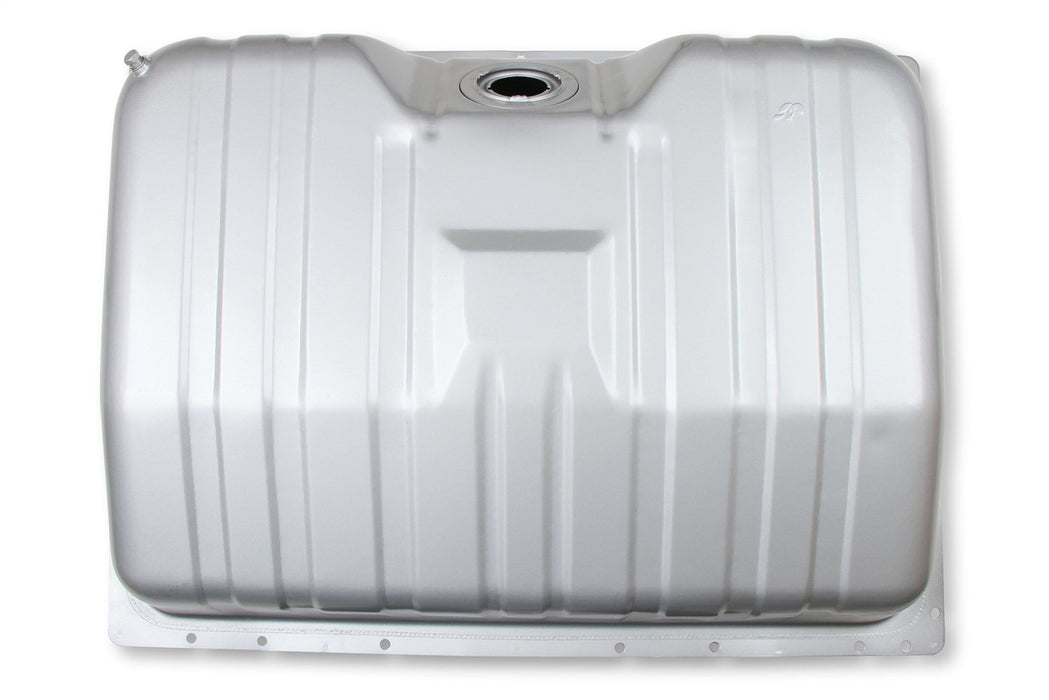 Holley 19-518 Sniper Fuel Tank; Rear; Stock Replacement; 20 Gallon; Silver Finish; - Truck Part Superstore
