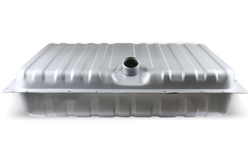 Holley 19-519 Sniper Fuel Tank; Rear; Stock Replacement; 22 Gallon; Silver Finish; - Truck Part Superstore