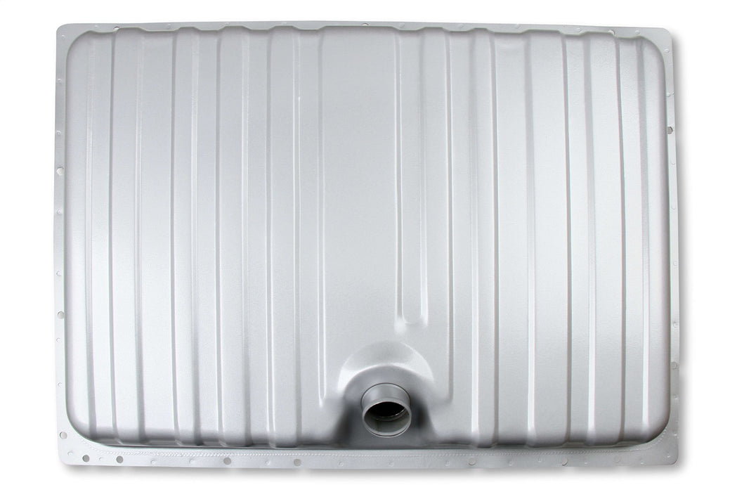 Holley 19-519 Sniper Fuel Tank; Rear; Stock Replacement; 22 Gallon; Silver Finish; - Truck Part Superstore