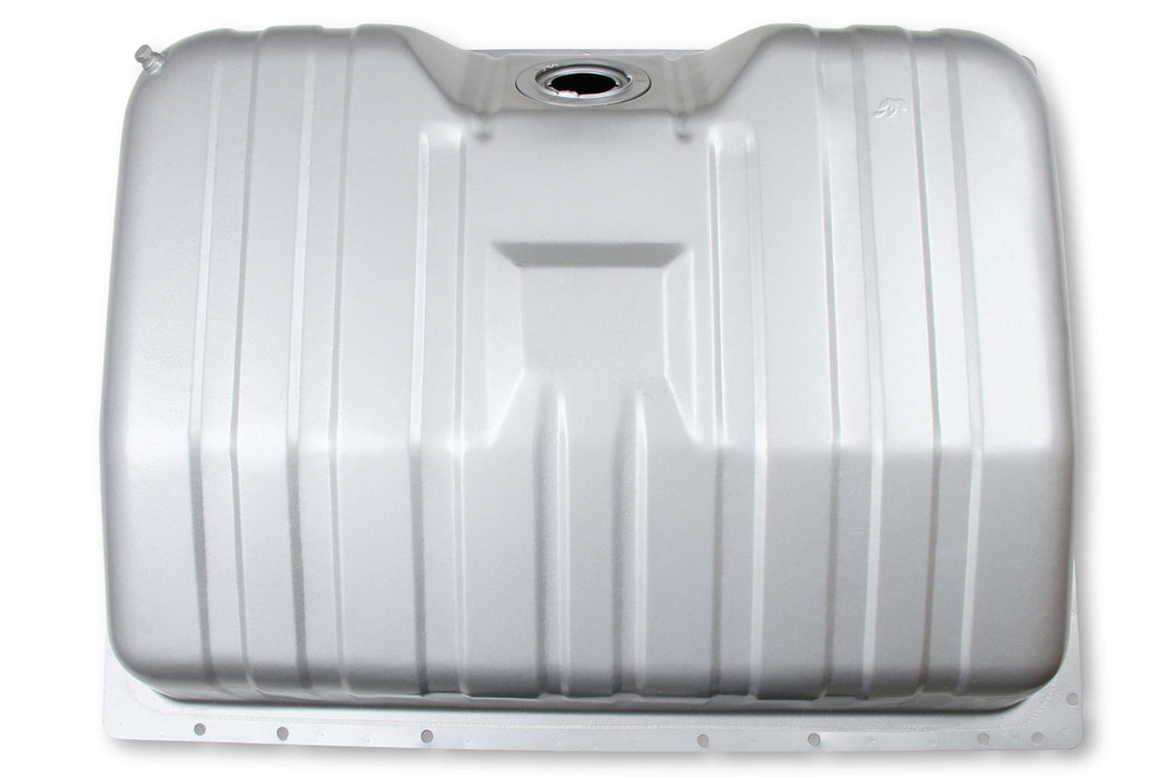 Holley 19-519 Sniper Fuel Tank; Rear; Stock Replacement; 22 Gallon; Silver Finish; - Truck Part Superstore