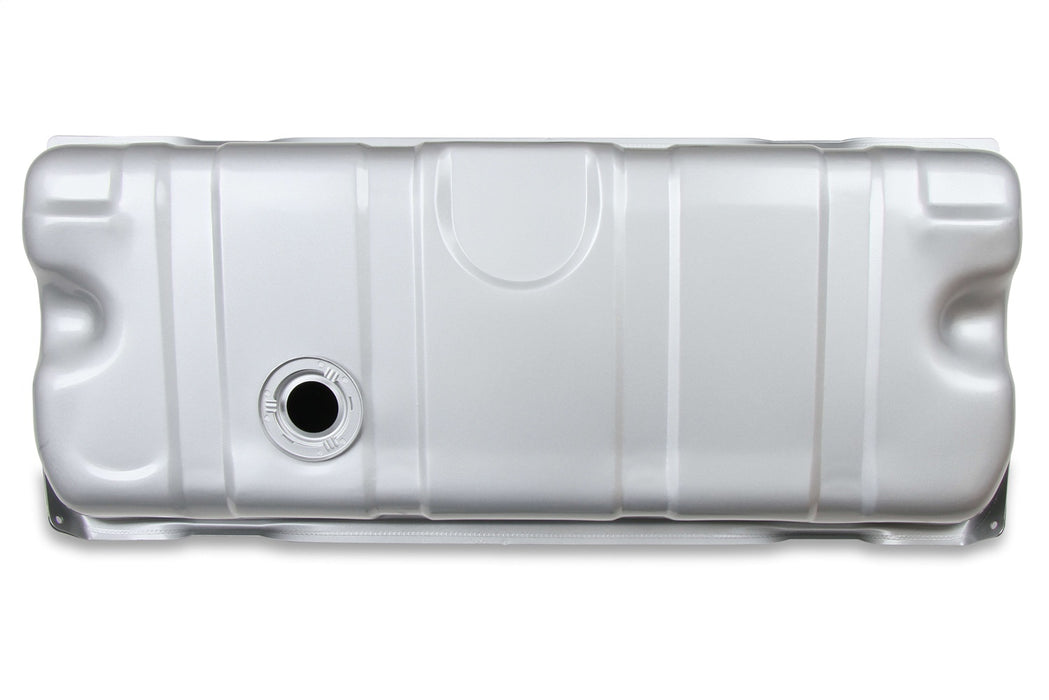 Holley 19-520 Sniper Fuel Tank; Stock Replacement; 18 Gallon; Silver Finish; - Truck Part Superstore