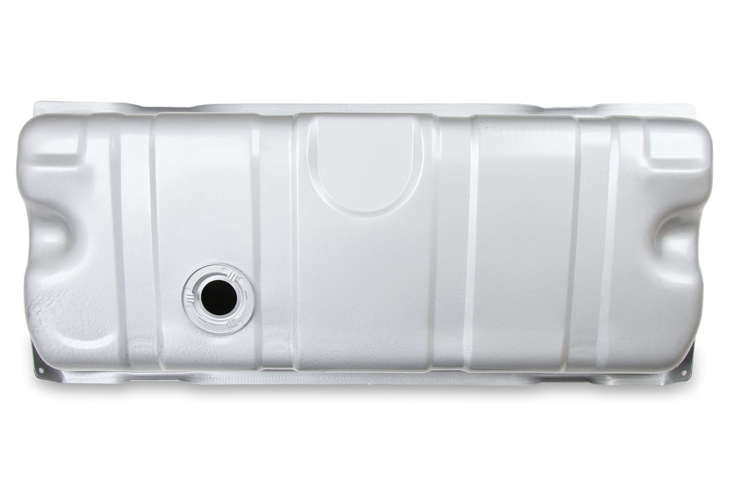 Holley 19-521 Sniper Fuel Tank; Rear; Stock Replacement; 18 Gallon; Silver Finish; - Truck Part Superstore