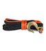 Mile Marker 19-52316-50 50 Foot Synthetic Rope Assembly 3/16 Inch x 50 Foot Includes Hook 2500-3500 LB Break Force Black/Orange Mile Marker - Truck Part Superstore