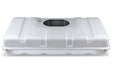 Holley 19-523 Sniper Fuel Tank; Rear; Stock Replacement; 18 Gallon; Silver Finish; - Truck Part Superstore