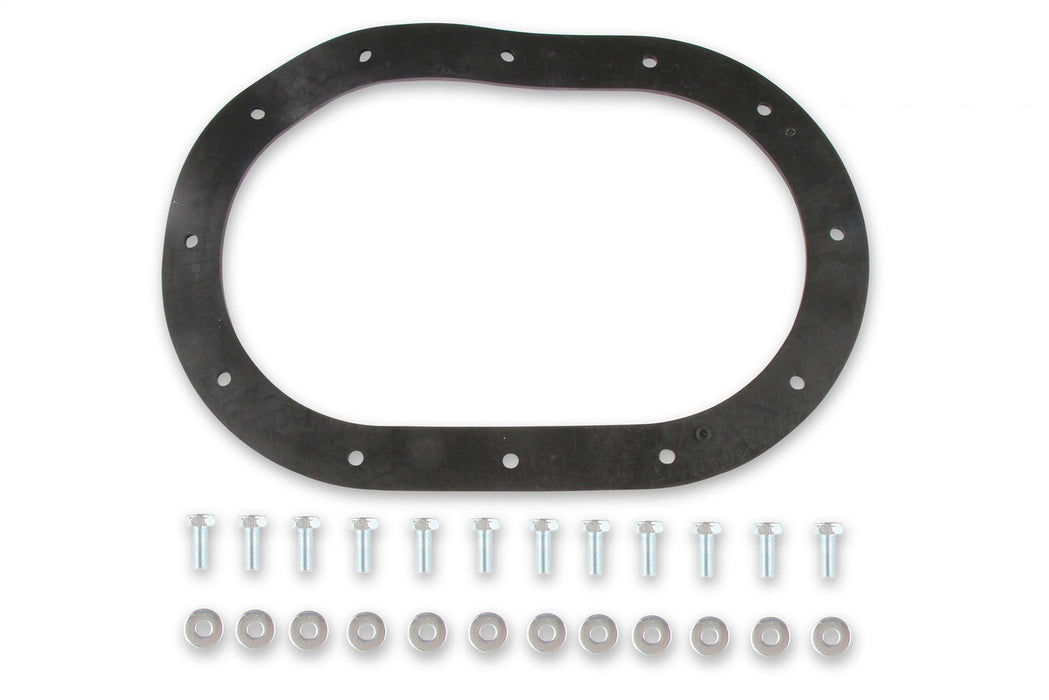 Holley 19-523 Sniper Fuel Tank; Rear; Stock Replacement; 18 Gallon; Silver Finish; - Truck Part Superstore