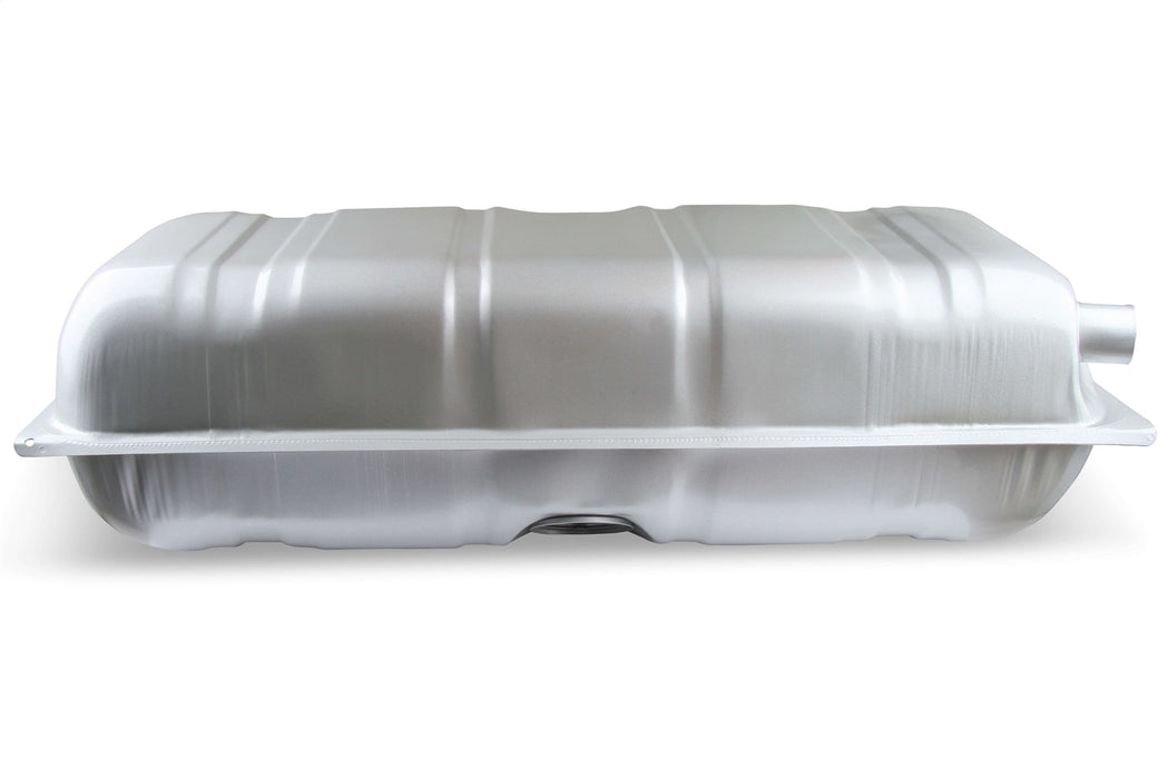Holley 19-525 Sniper Fuel Tank; Rear; Stock Replacement; 20 Gallon; Silver Finish; - Truck Part Superstore