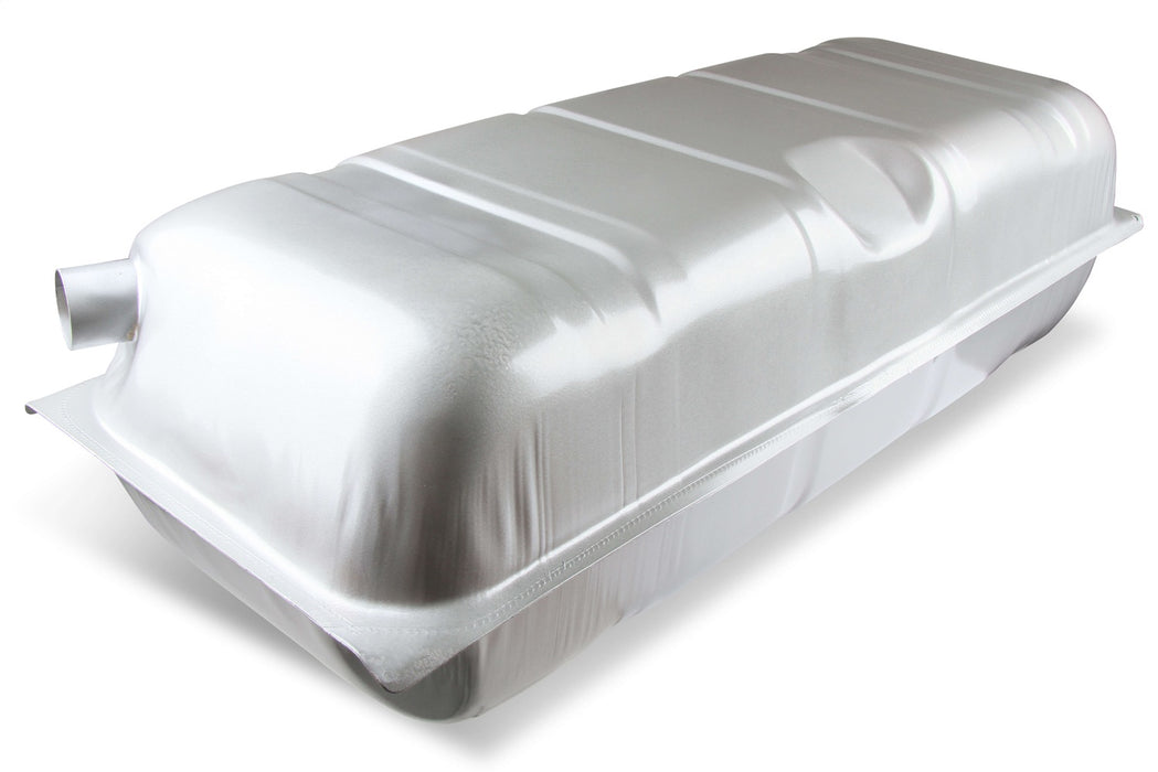 Holley 19-525 Sniper Fuel Tank; Rear; Stock Replacement; 20 Gallon; Silver Finish; - Truck Part Superstore