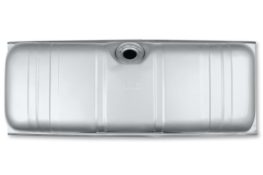 Holley 19-525 Sniper Fuel Tank; Rear; Stock Replacement; 20 Gallon; Silver Finish; - Truck Part Superstore