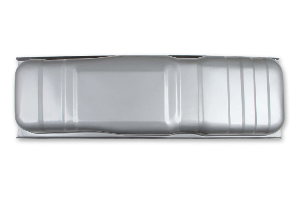 Holley 19-530 Sniper Fuel Tank; Rear; Stock Replacement; 16 Gallon; Silver Finish; - Truck Part Superstore