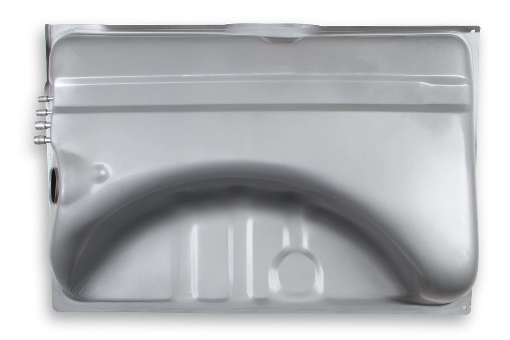Holley 19-533 Sniper Fuel Tank; Rear; Stock Replacement; 16 Gallon; Silver Finish; - Truck Part Superstore