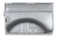 Holley 19-533 Sniper Fuel Tank; Rear; Stock Replacement; 16 Gallon; Silver Finish; - Truck Part Superstore
