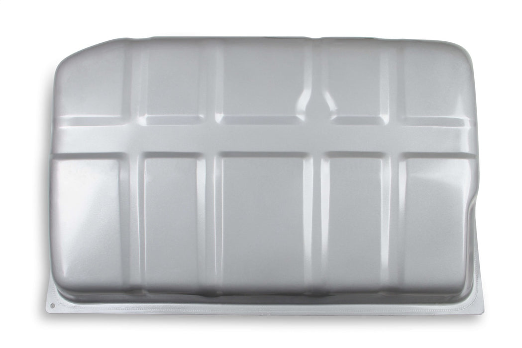 Holley 19-533 Sniper Fuel Tank; Rear; Stock Replacement; 16 Gallon; Silver Finish; - Truck Part Superstore